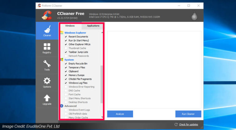 ccleaner without install
